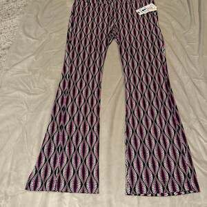 Lulu B Neutral Dot Palazzo Pants NWT